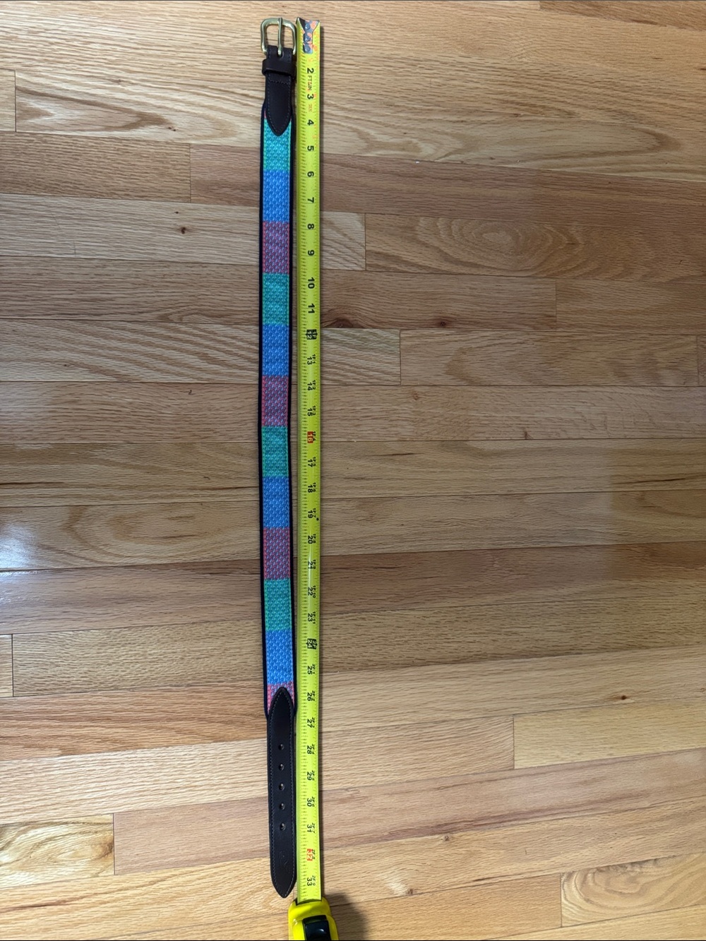 Vineyard Vines Multi Colored Boys Belt Size 28